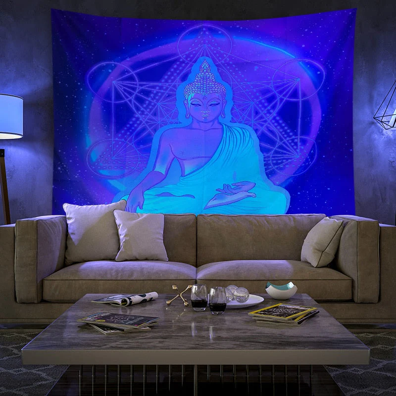 Colorful Glowing Luminous Tapestry - Image 24