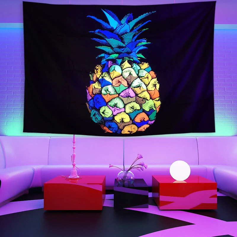 Colorful Glowing Luminous Tapestry - Image 32