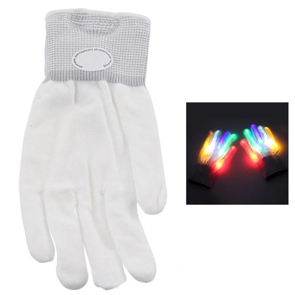 Colorful LED Party Gloves - Image 6