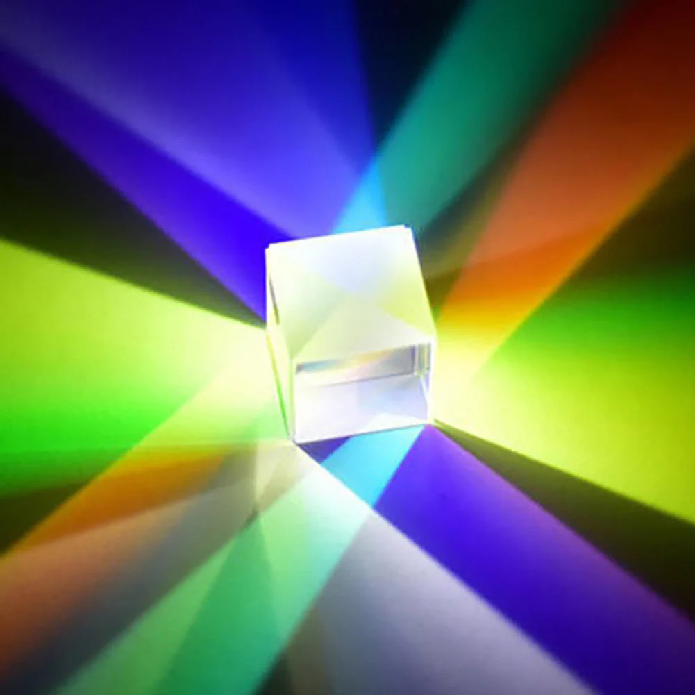 Colorful Light Reflecting Cube Home Decor - Image 4