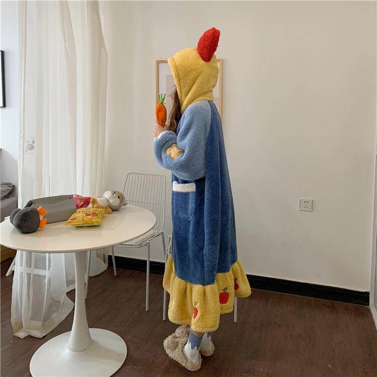 Colorful Princess Hooded Sleepwear for Women - Image 11