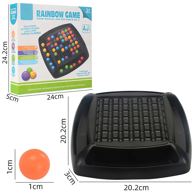 Colorful Rainbow Ball Matching Educational Game - Image 5