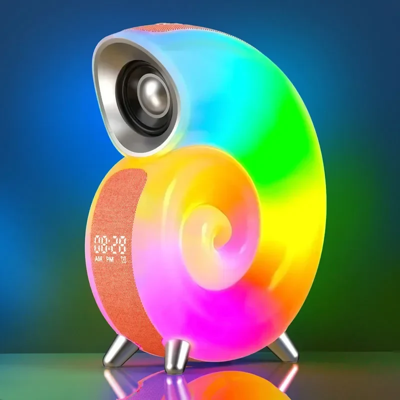 Colorful Sea Shell LED Bluetooth Smart Speaker - Image 5