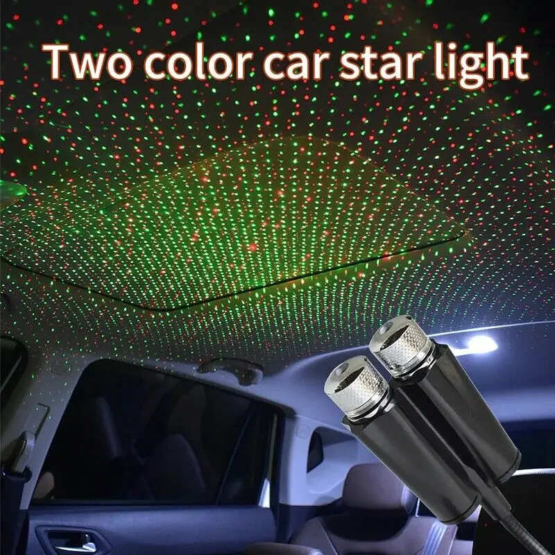 Colorful Sky Sound Activated LED Projector Night Light - Image 2