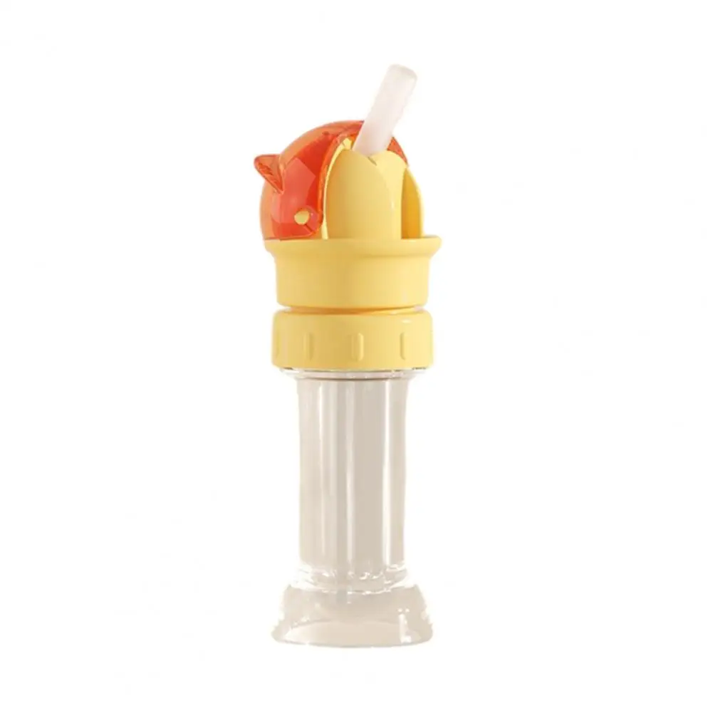 Colorful Twist-Open Built-in Straw Water Bottle - Image 6