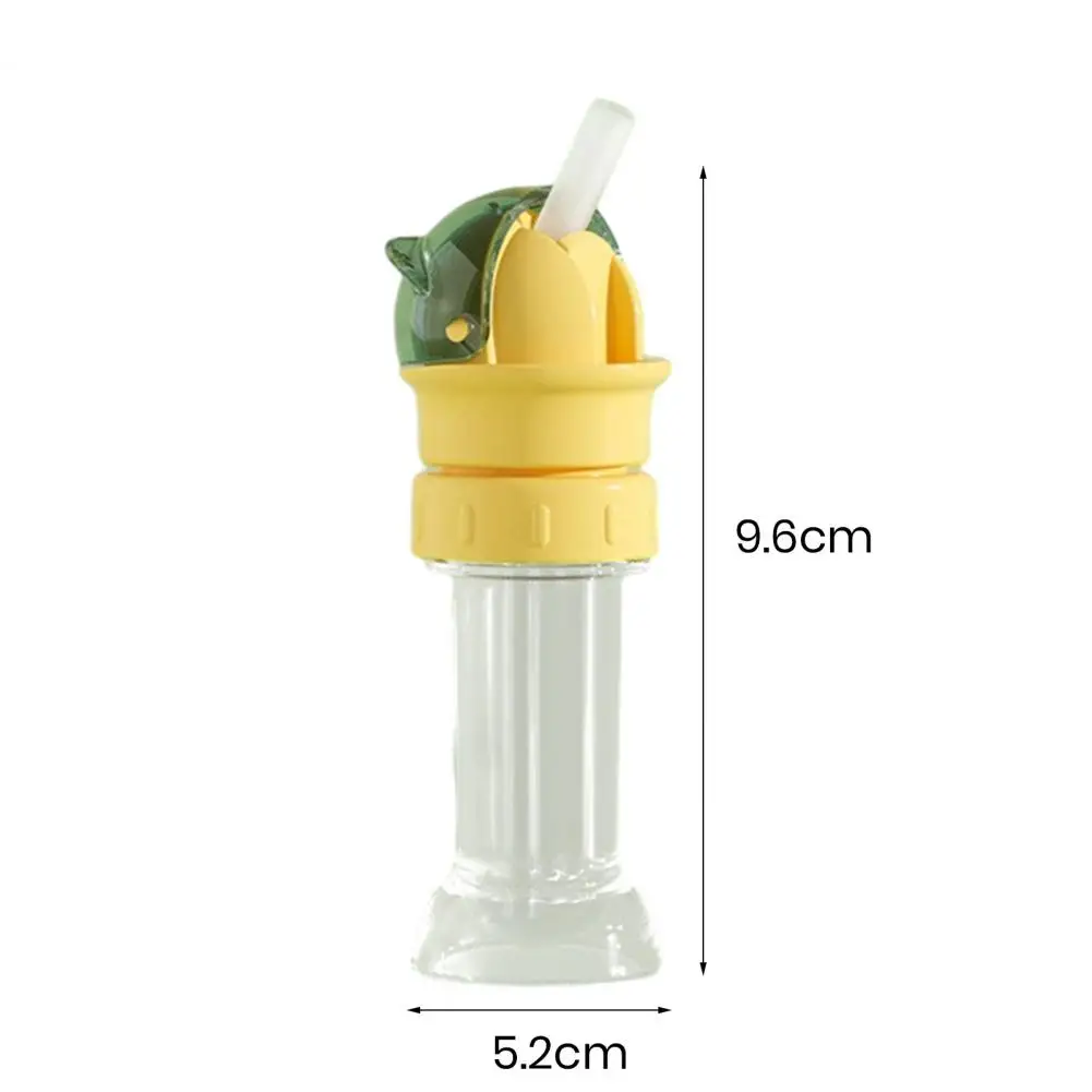 Colorful Twist-Open Built-in Straw Water Bottle - Image 7