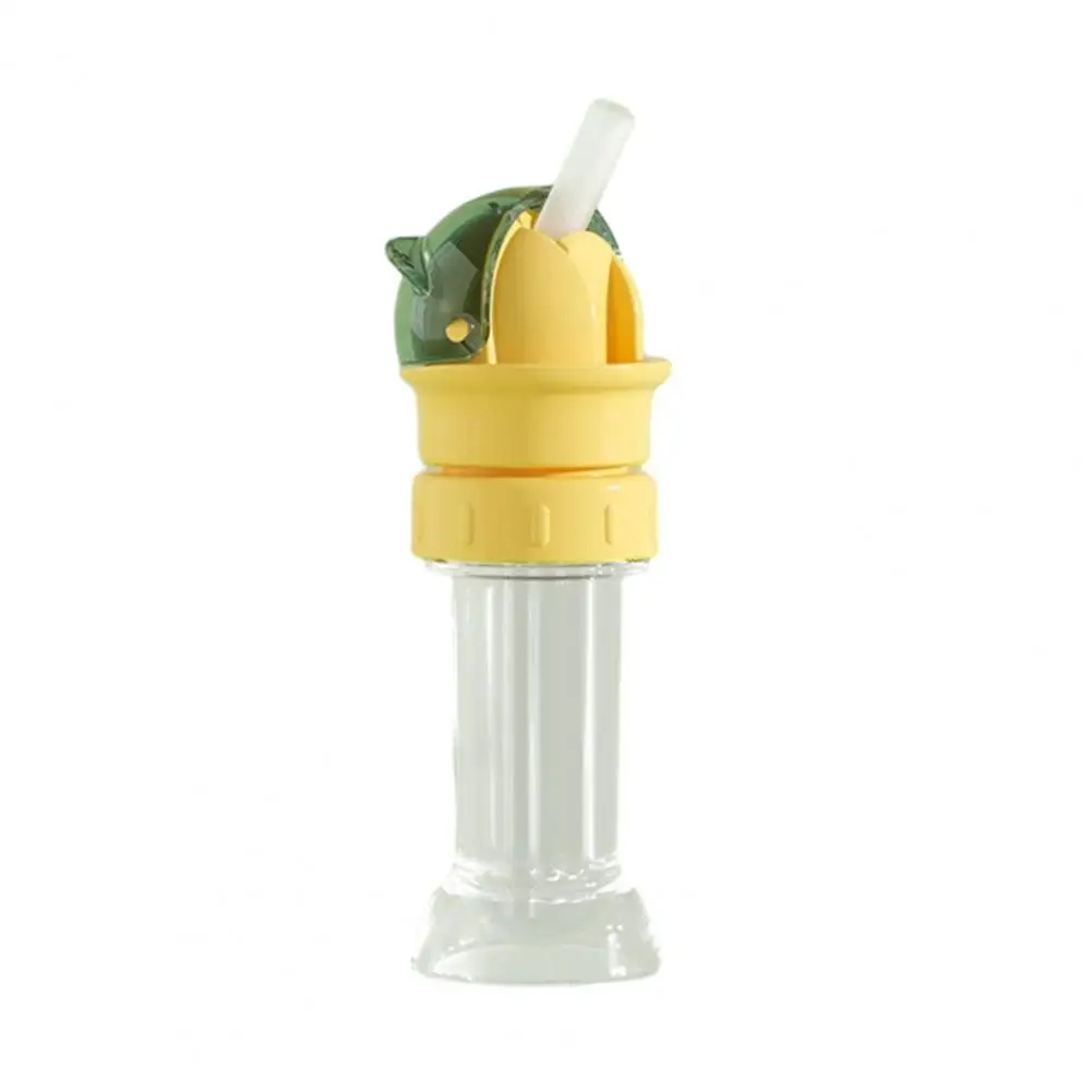 Colorful Twist-Open Built-in Straw Water Bottle - Image 8