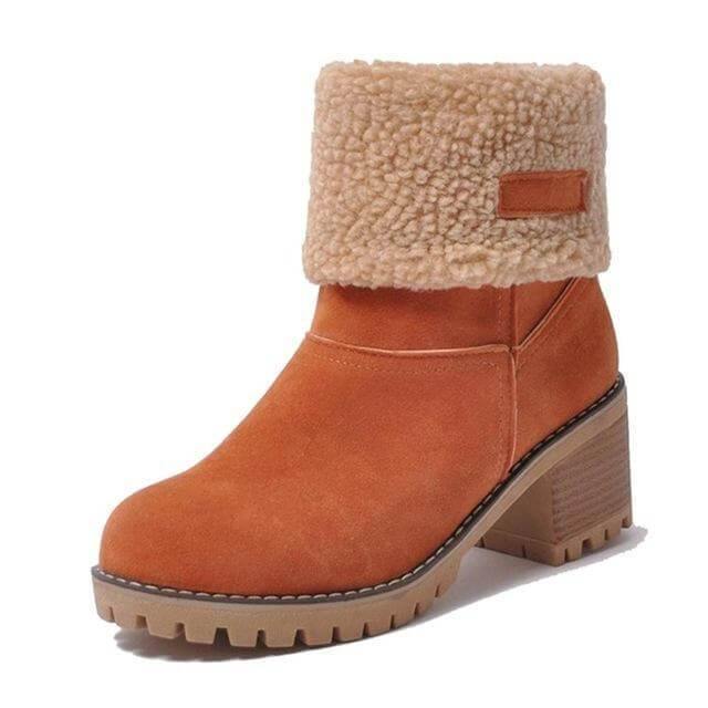 Colorful Warm Slip Women Winter Boots - Image 2