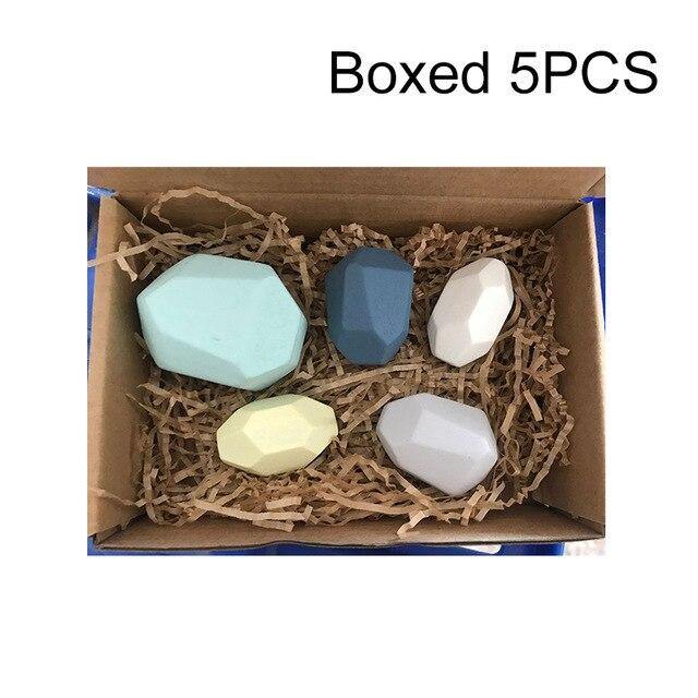 Colorful Wooden Stone Kids Intelligent Stacking Game - Image 19