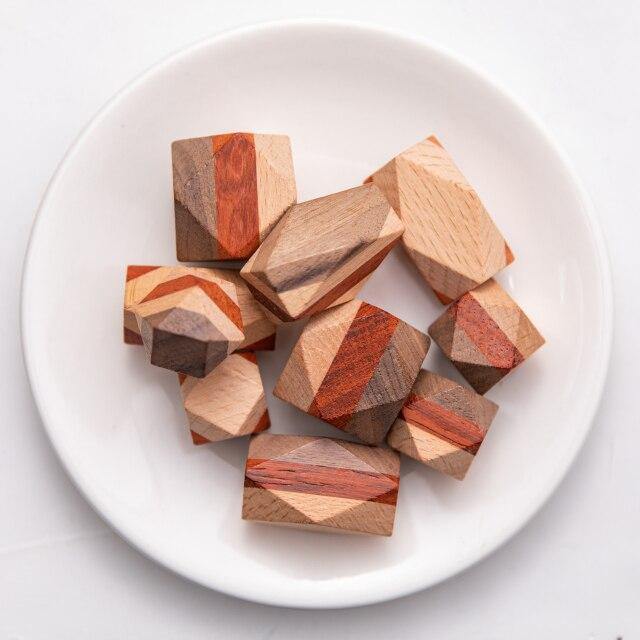 Colorful Wooden Stone Kids Intelligent Stacking Game - Image 23