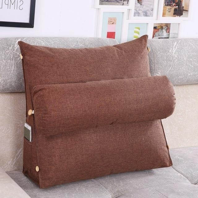 Comfort Soft Bed Triangular Backrest Pillow - Image 2