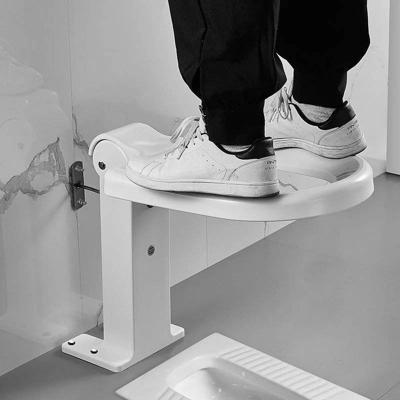 Comfortable Sit Foldable Easy Squat Toilet Seat Holder - Image 5
