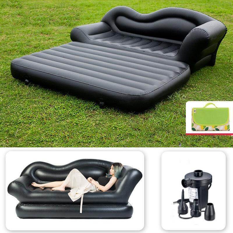 Comfy Double Household Inflatable Lazy Reclining Sofa - Image 5