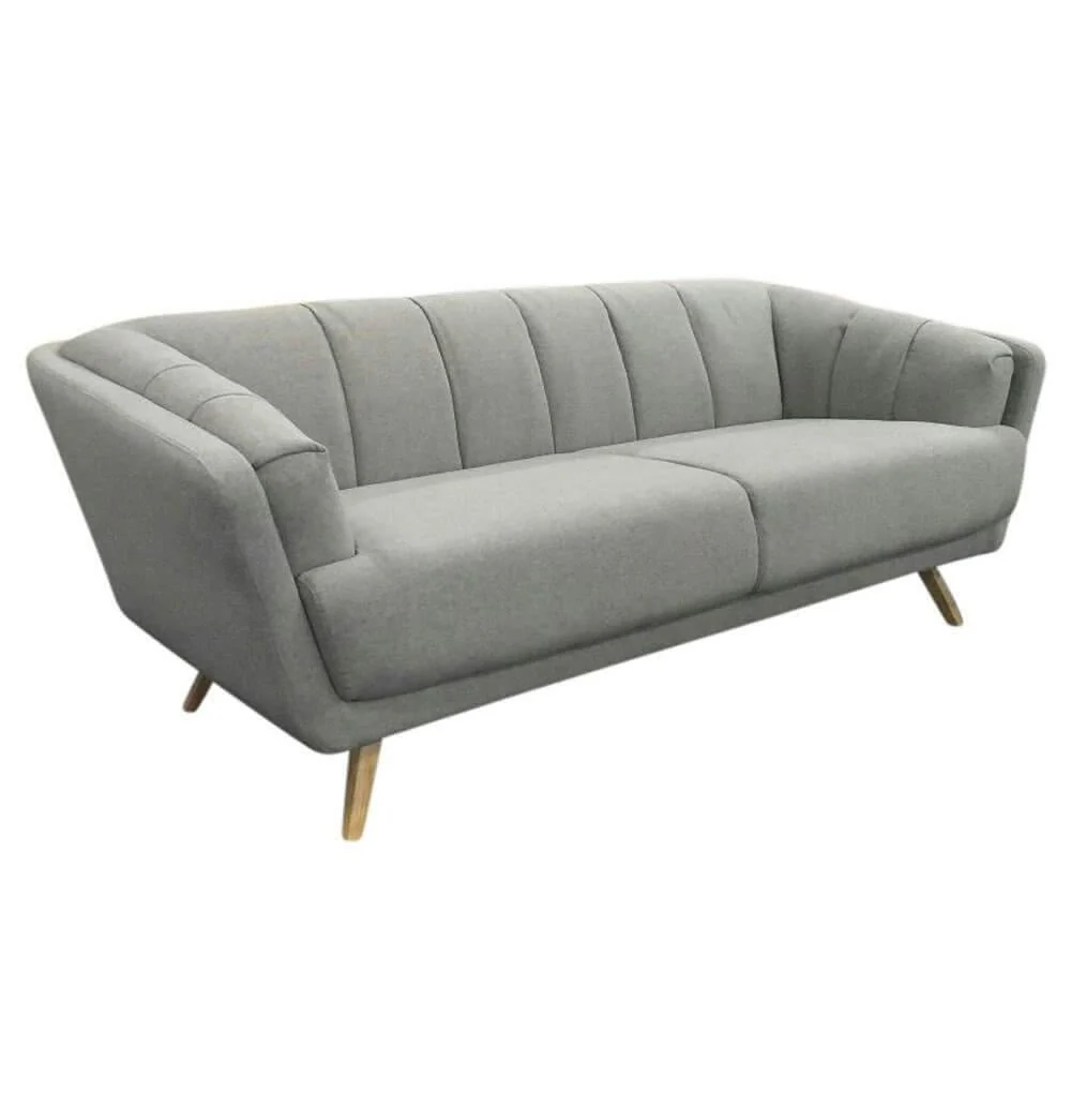 Comfy Luxury Mid-Century & Scandinavian 3-Seater Sofa - Image 3