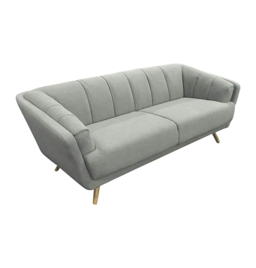 Comfy Luxury Mid-Century & Scandinavian 3-Seater Sofa - Image 5