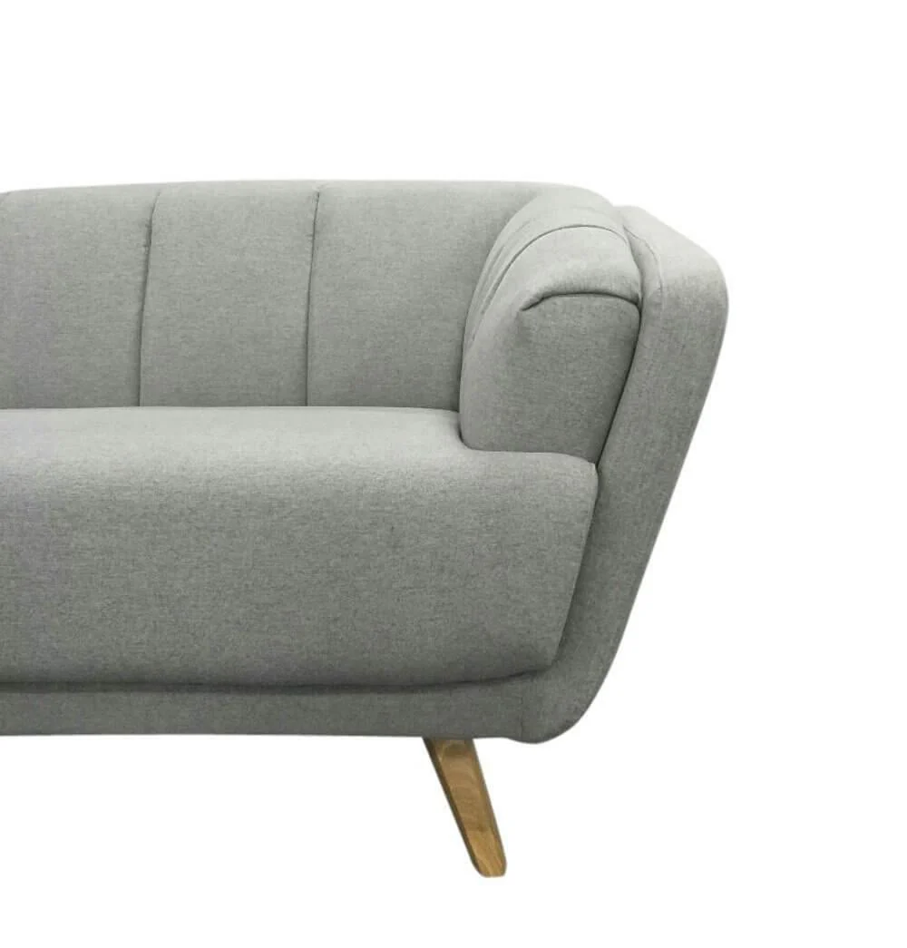 Comfy Luxury Mid-Century & Scandinavian 3-Seater Sofa - Image 6