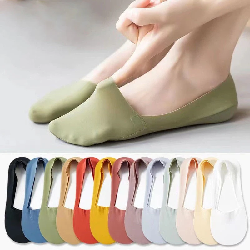 Comfy Non-Slip Invisible Breathable Women Socks - Image 2