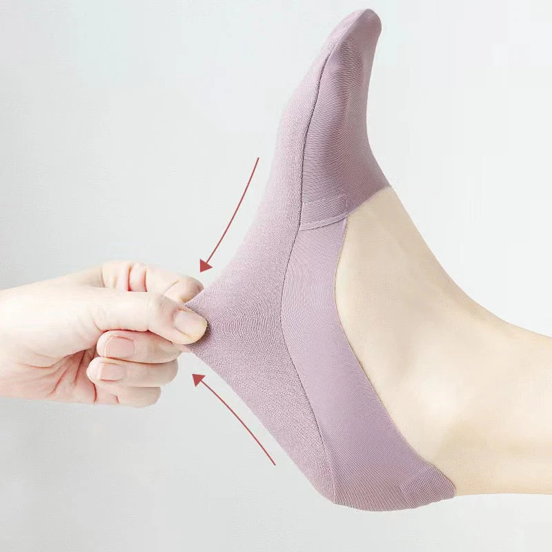 Comfy Non-Slip Invisible Breathable Women Socks - Image 4