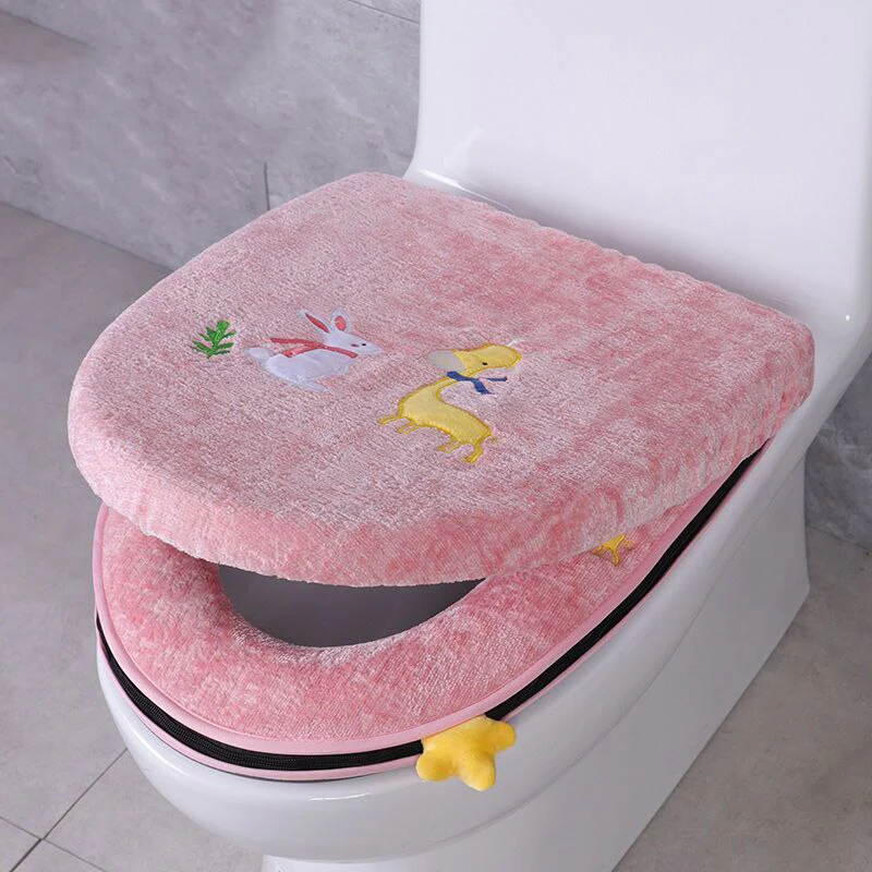 Comfy Plus Toilet Seat Organizer Cover - Image 2