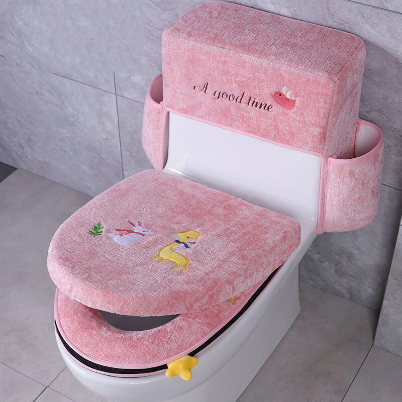 Comfy Plus Toilet Seat Organizer Cover - Image 3