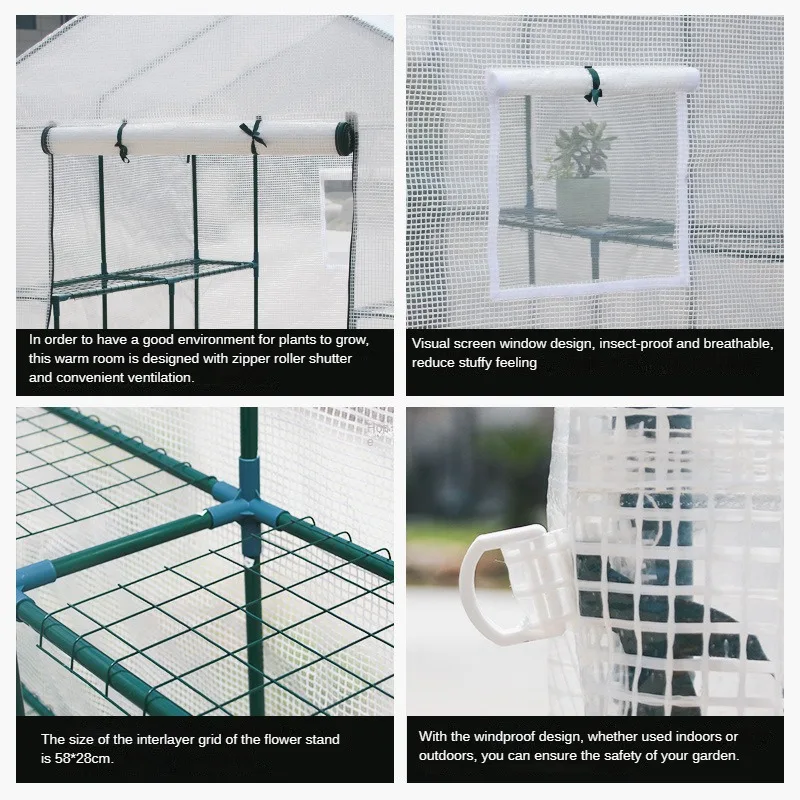 Compact Garden Plant Growing House - Image 4