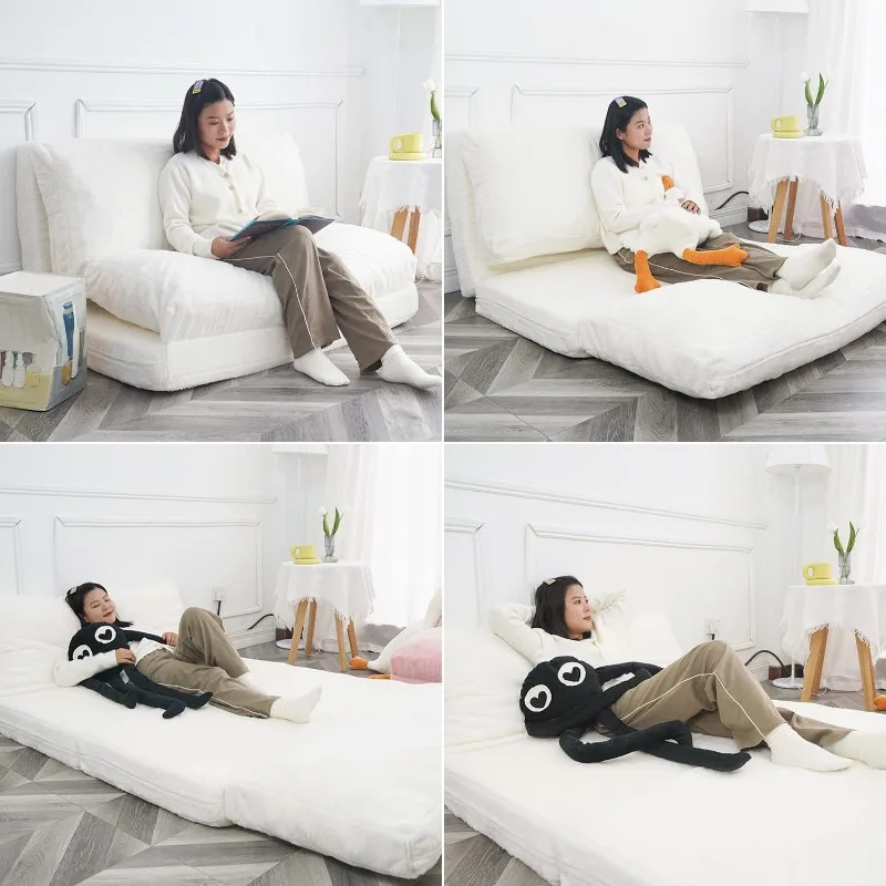 Compact Japanese Style Mattress Foldable Futon Sofa - Image 5