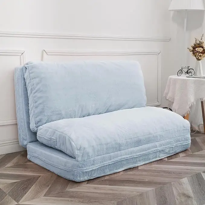 Compact Japanese Style Mattress Foldable Futon Sofa - Image 8