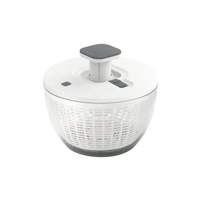 Compact One-Hand Spin Salad Spinner Dryer Bowl - Image 6