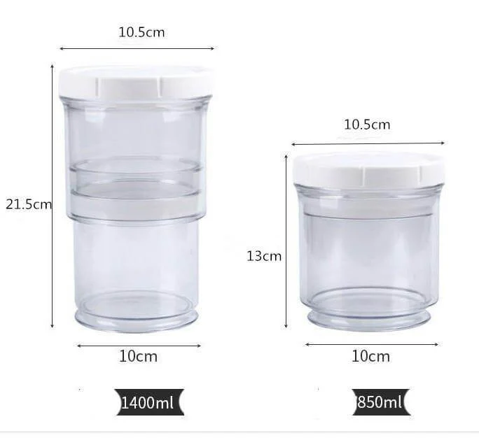 Compressible Pantry Organizer Food Jar - Image 2