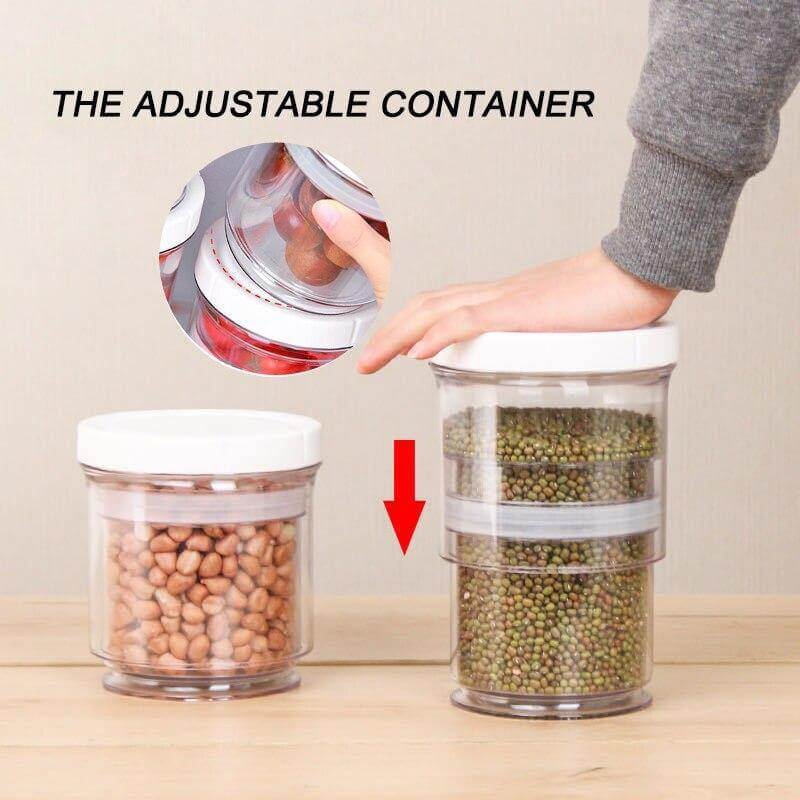 Compressible Pantry Organizer Food Jar - Image 3