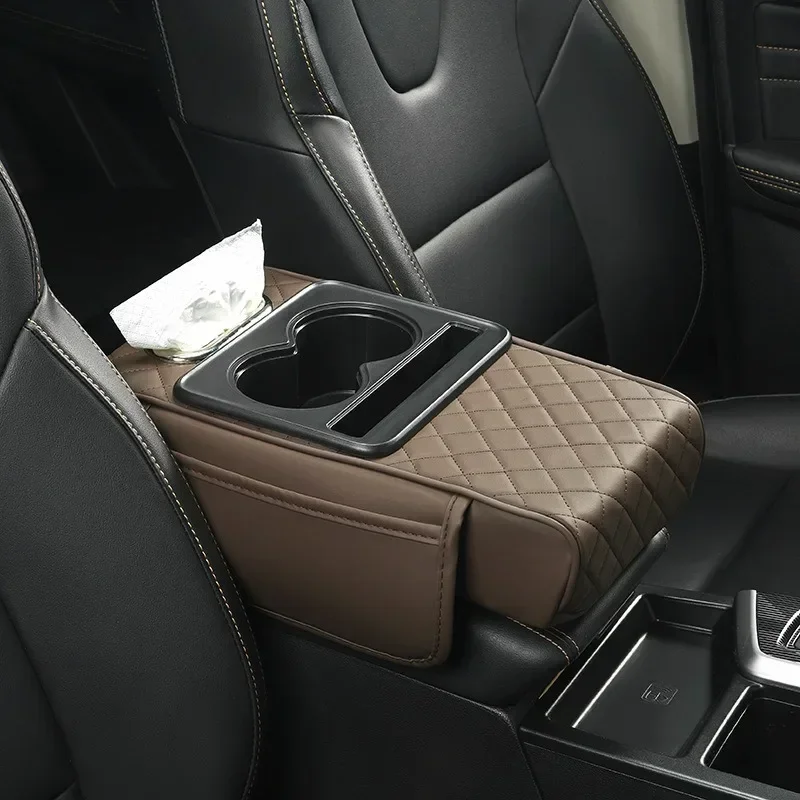 Console Craft Multi-Pocket Car Armrest Pad - Image 10