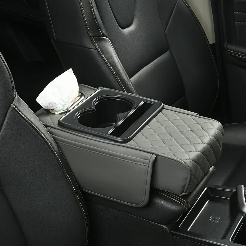 Console Craft Multi-Pocket Car Armrest Pad - Image 9