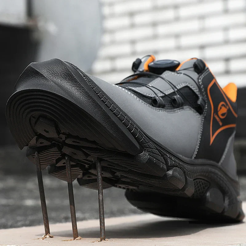 Construction Ready Men Indestructible Safety Shoes - Image 2