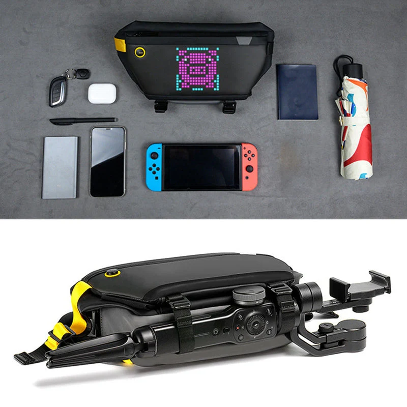 Cool Pixel Art Bluetooth Waterproof Fanny Pack - Image 6