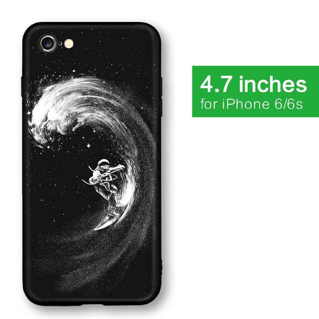 Cool Space Moon Astronaut Iphone Case - Image 13