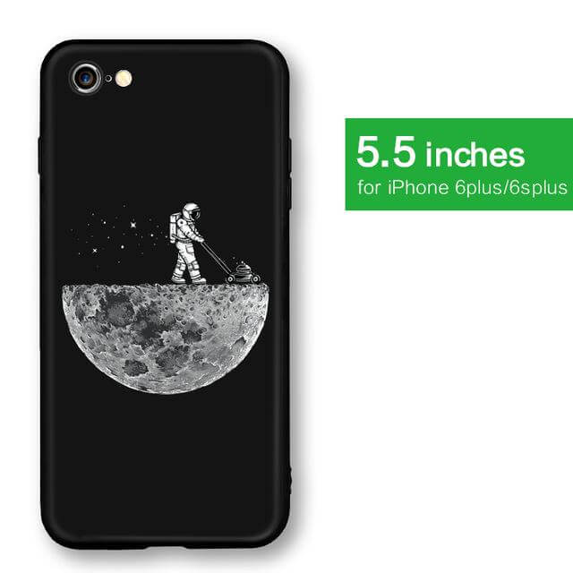 Cool Space Moon Astronaut Iphone Case - Image 3