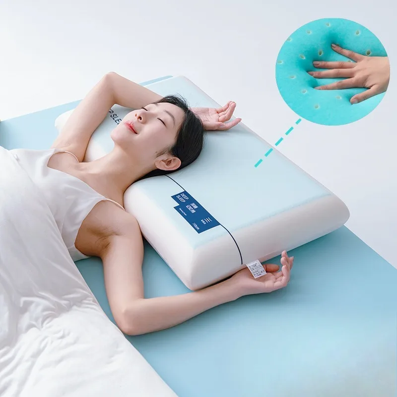 Cooling Gel Memory Foam Neck Support Pillow - Image 3