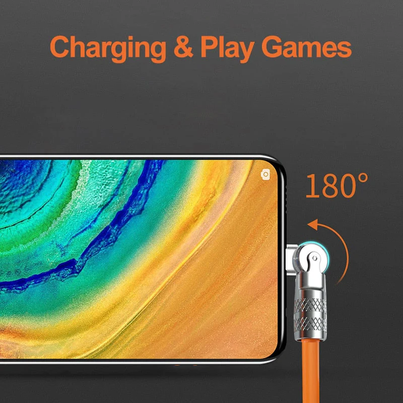 Cord Master Phone Fast Charging Rotatable Cable - Image 5