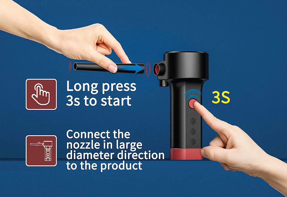 Cordless Air Compressor Dust Cleaner - Image 7