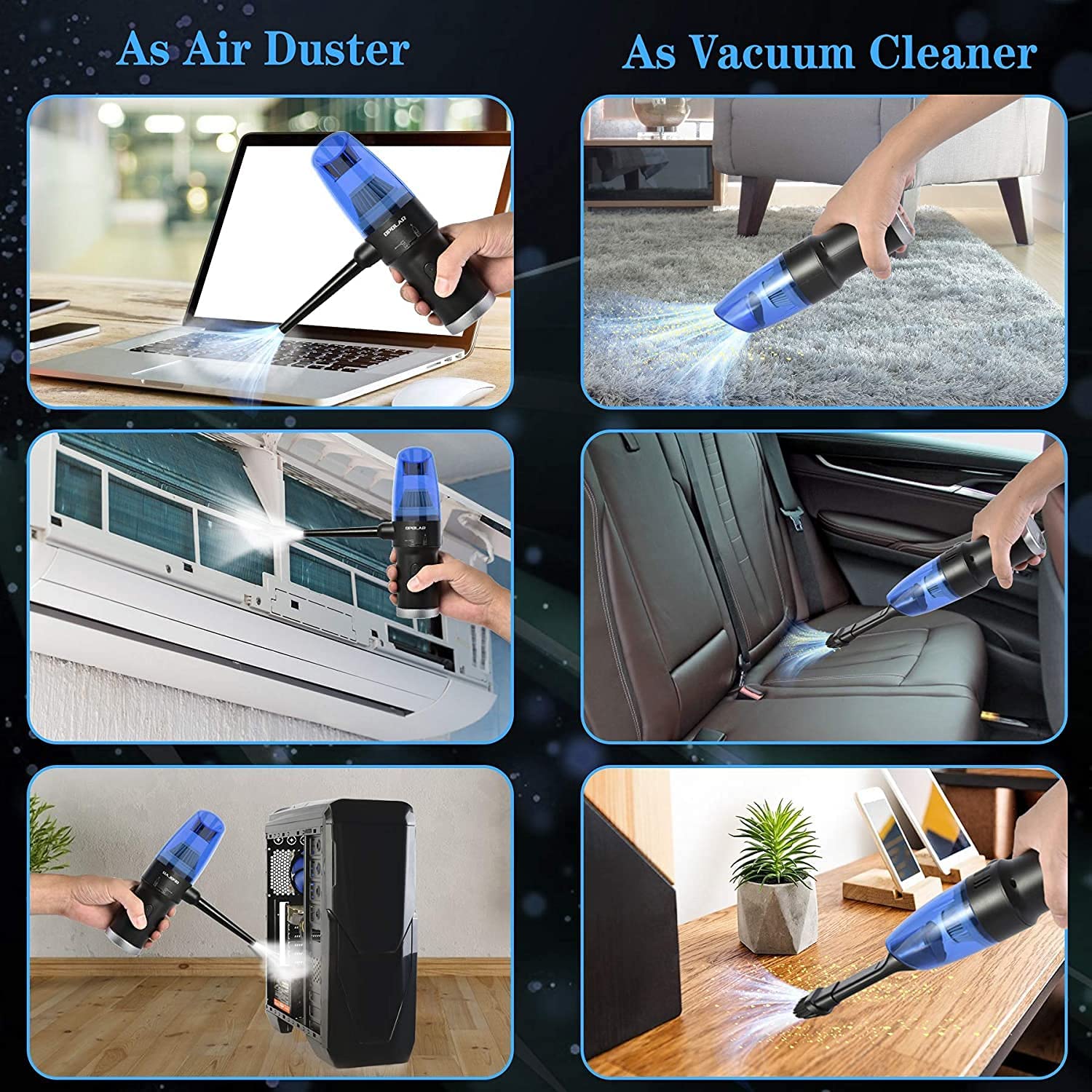 Cordless Air Compressor Dust Cleaner - Image 9