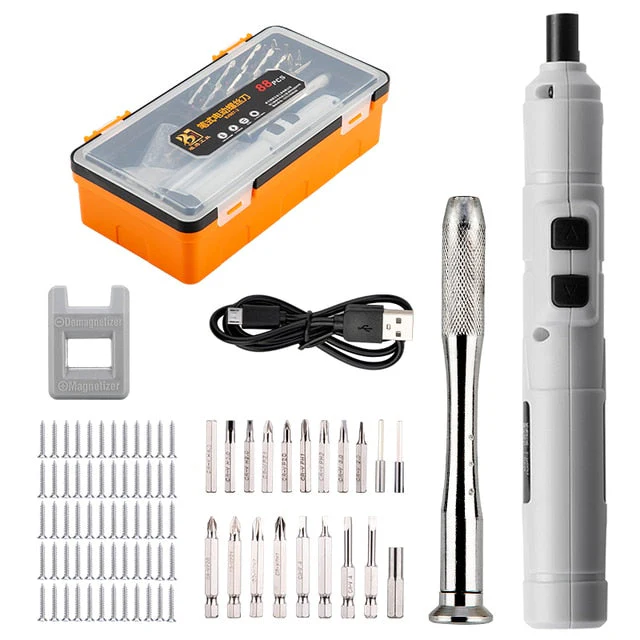 Cordless Mini Electrical Screwdriver Set - Image 7