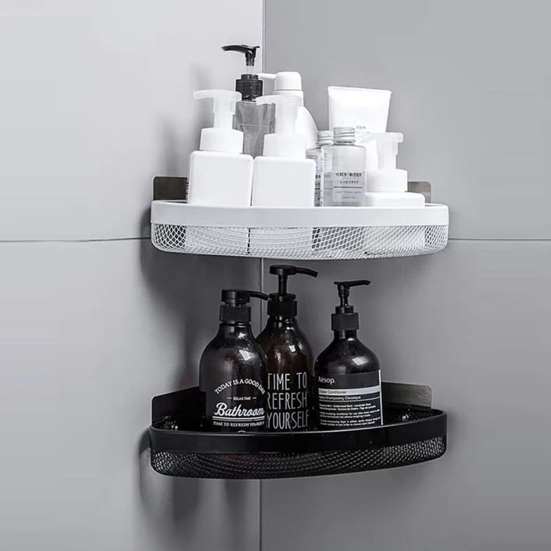 Corner Frame Bathroom Shower Organizer Shelf - Image 3