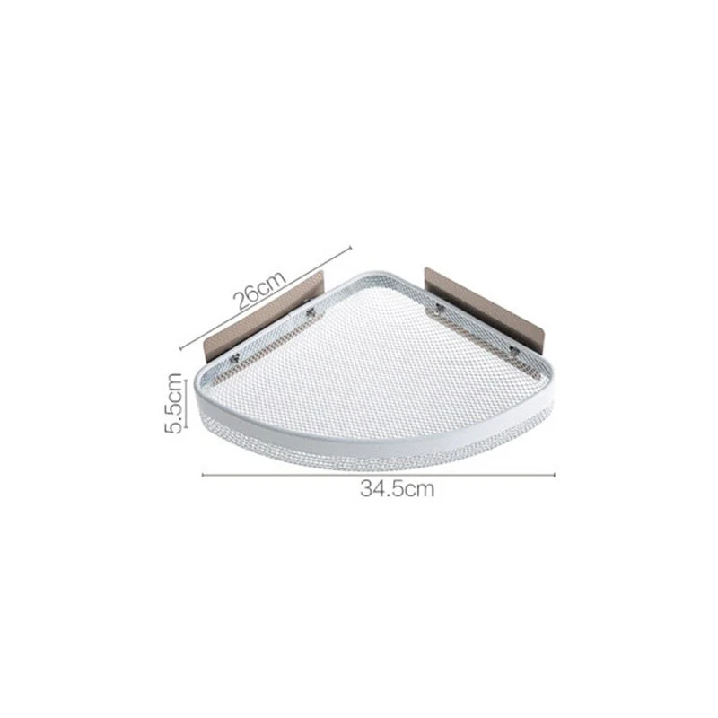 Corner Frame Bathroom Shower Organizer Shelf - Image 5