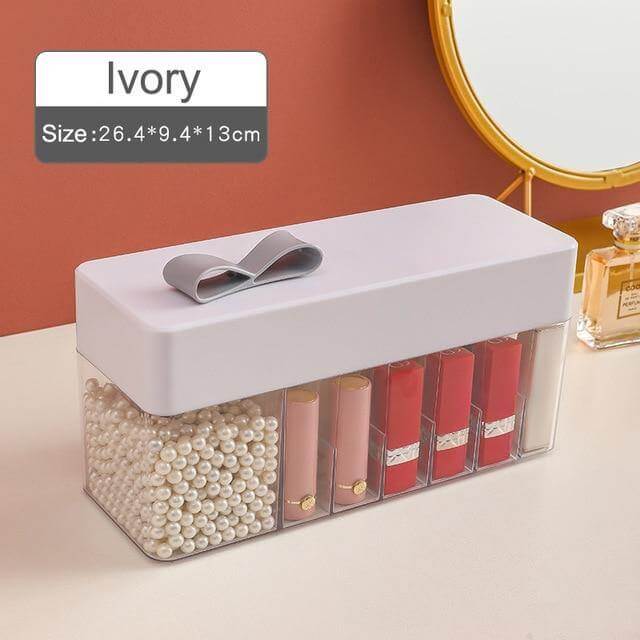 Cosmetic Make-up Jewelry Organizer with Led Lighted Mirror - Image 23