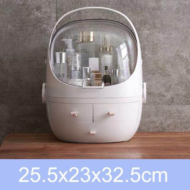 Cosmetic Make-up Jewelry Organizer with Led Lighted Mirror - Image 25