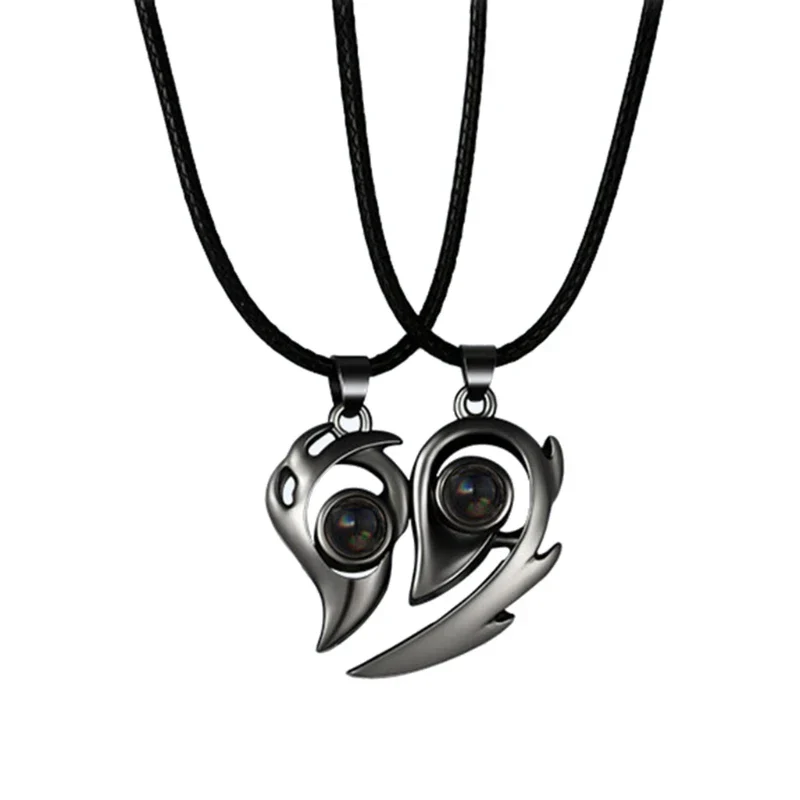 Couple Love Pair Magnetic Necklace - Image 6