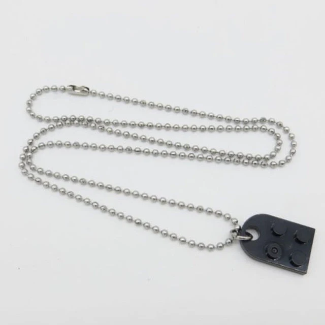 Couples Love Toy Brick Heart Keychain - Image 12