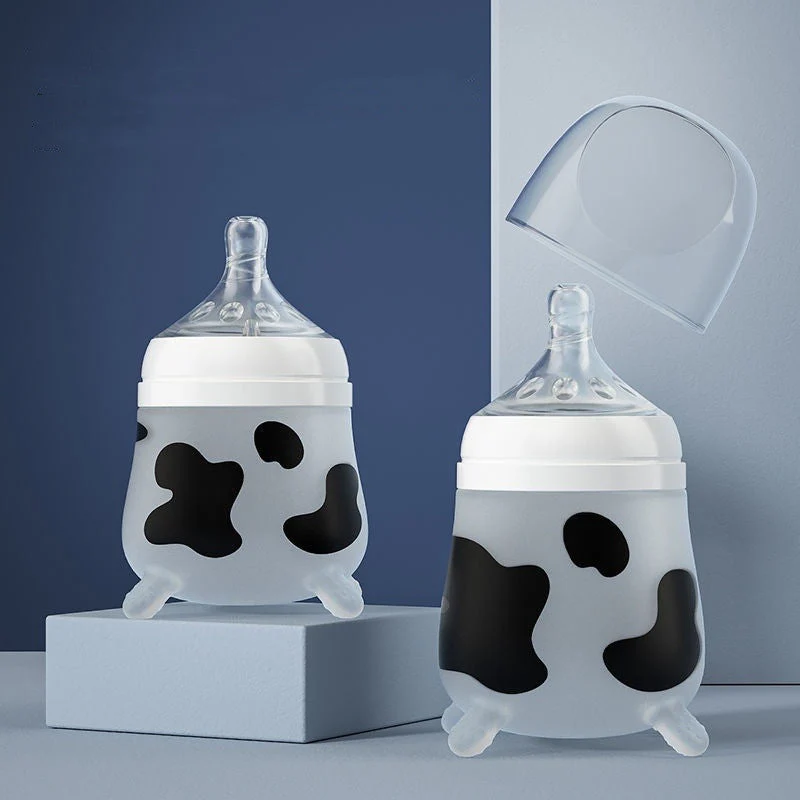 Cow Shape Baby Feeding Bottle - Image 2