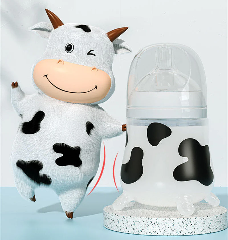 Cow Shape Baby Feeding Bottle - Image 3