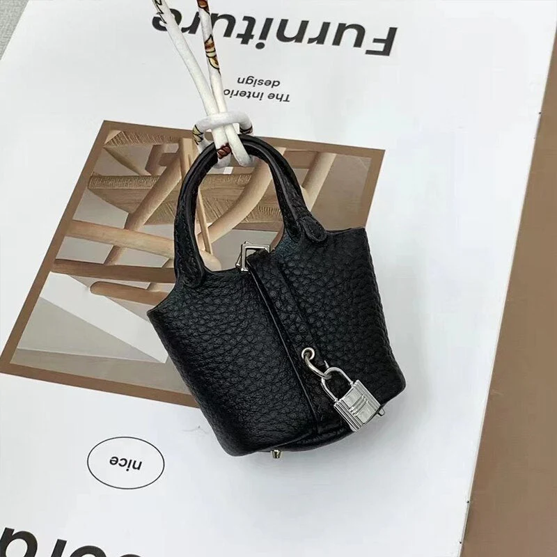 Cowhide Stylish Bag Airpods Case - Image 9